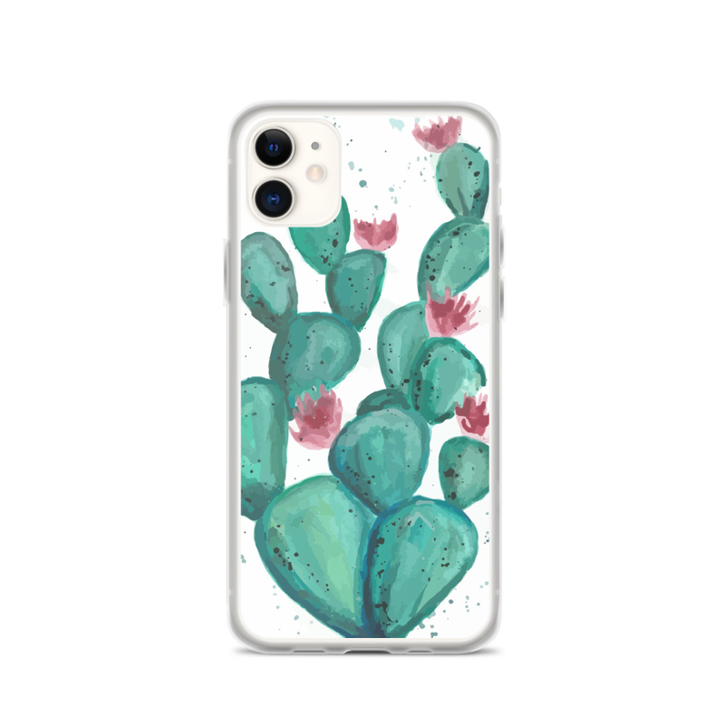 Prickly Pear Watercolor Phone Case