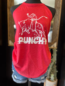 Red Punchy Tank